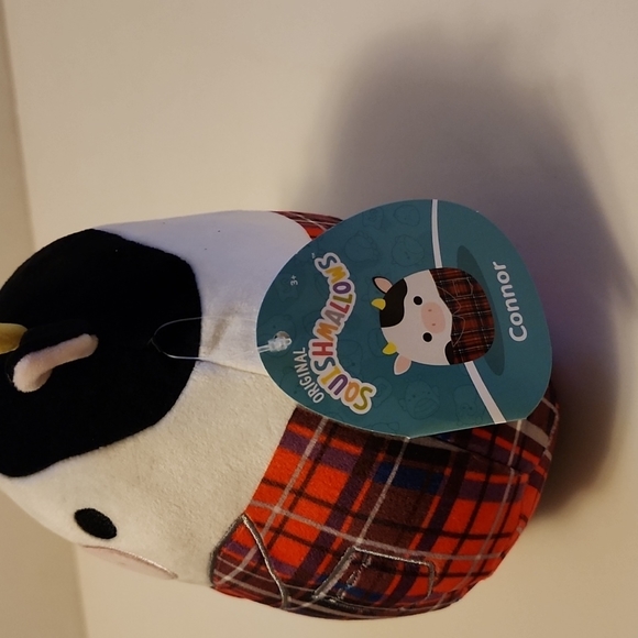 Brand new Squishmallows  Connor the Cow Pillow - Picture 4 of 8
